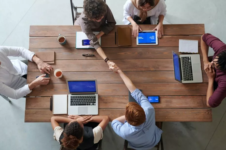 New hire onboarding meeting